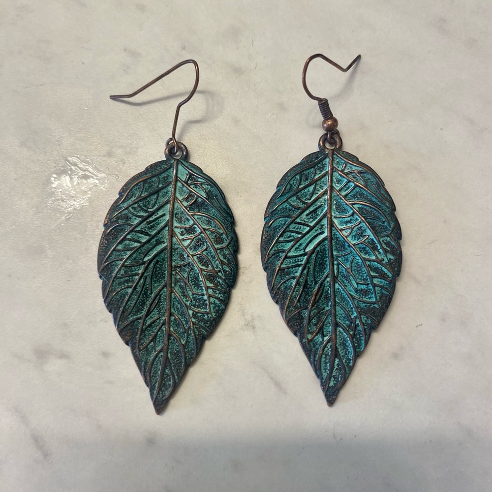 Leaf 🍃 earrings